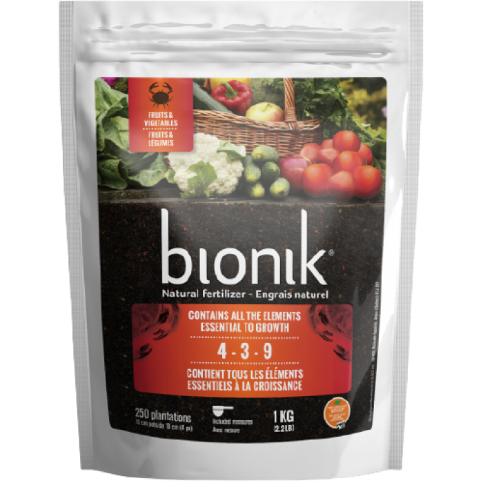 Engrais  Bionik fruits & légumes / fleurs  & vivaces
