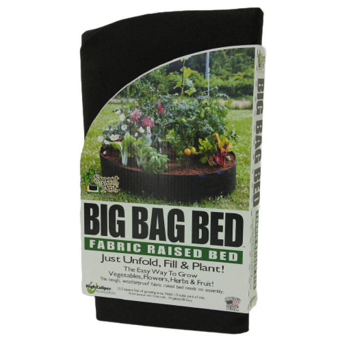 BIG BAG BED Jardin instantané original – noir